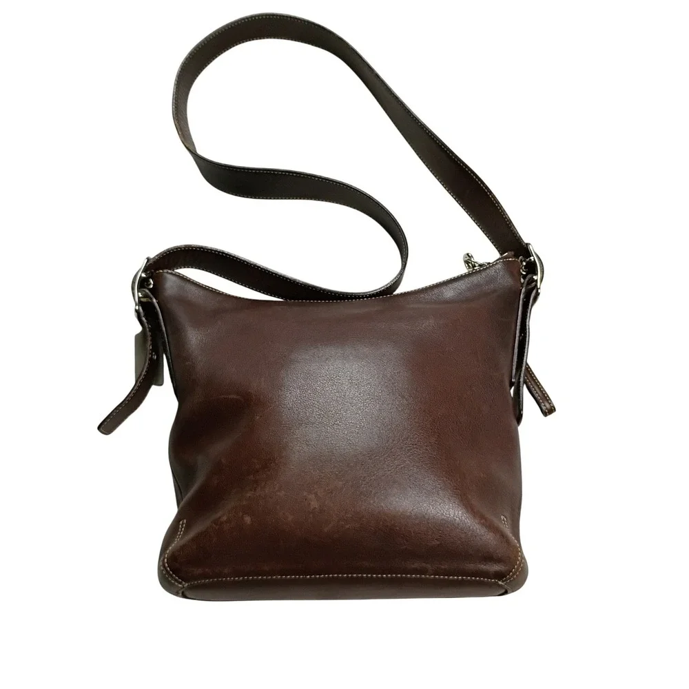 Coach Hobo Bag Womens Small Brown Good Leather Ergo 9326 Vintage‎ Shoulder Bag